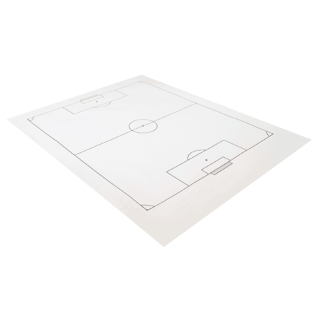 Rouleau De Feuilles Tactiques De Football – 20 Feuilles Auto-adhésives, 60x79 Cm